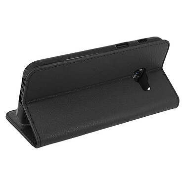 Avizar Etui folio Noir Éco-cuir pour Samsung Galaxy A3 2017 pas cher