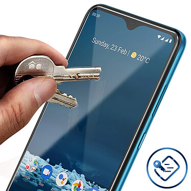 Acheter Avizar Film Nokia 8.3 Verre Trempé 9H Antichoc Bords Biseautés Anti traces Transparent