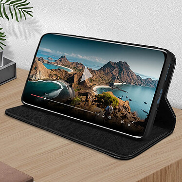 Acheter Avizar Housse Xiaomi 12 Pro Clapet Portefeuille Fonction Support Vidéo Noir