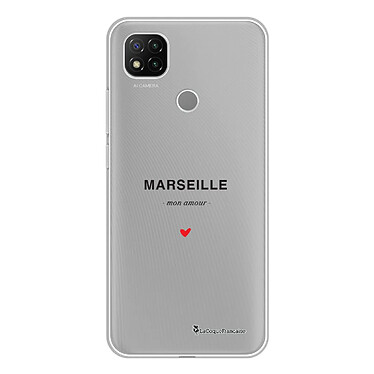 LaCoqueFrançaise Coque Xiaomi Redmi 9C 360 intégrale transparente Motif Marseille mon amour Tendance