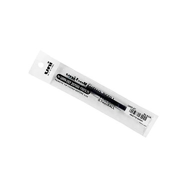 UNI-BALL Recharge pour Roller encre gel Signo 207 UMR87 Pointe Moy. 0,7mm Noir x 12