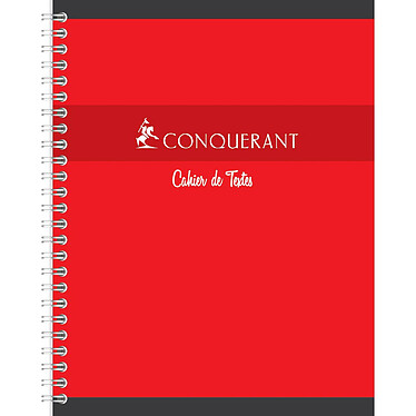 Avis CONQUÉRANT Cahier de textes reliure intégrale 17 x 22 cm 148 Pages 70g Séyès