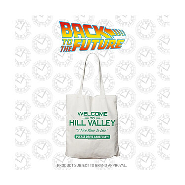 Avis Retour vers le Futur - Sac shopping Hill Valley