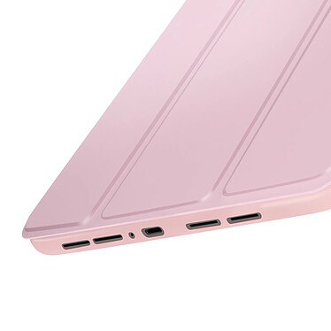 Avizar Étui pour OnePlus Pad 2 Clapet Pliable Support Vidéo Rose Champagne pas cher