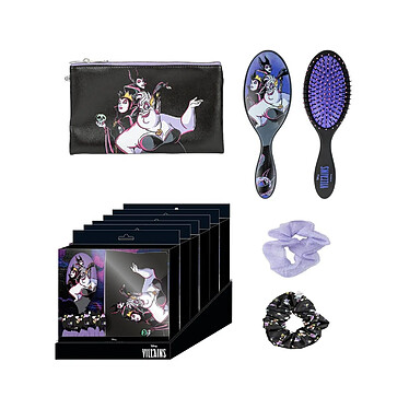 Disney Villains - Pack 4 accessoires de beauté Disney Villains