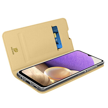 Dux Ducis Housse pour Samsung Galaxy A32 Étui Porte-carte Fonction Support Vidéo  Or pas cher