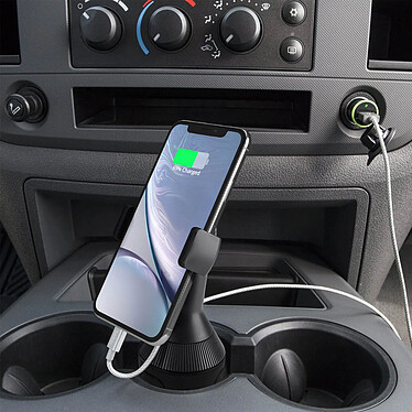 Acheter Belkin Support voiture Porte-gobelet pour Smartphone Extensible Rotatif 360° et 90°  Noir