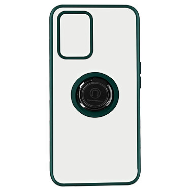 Avizar Coque Realme 8 5G Bi-matière Bague Métallique Support Vert