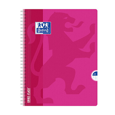 Acheter OXFORD Cahier OPENFLEX spirale 24x32cm 100p grands carreaux 90g Coloris Aléatoire