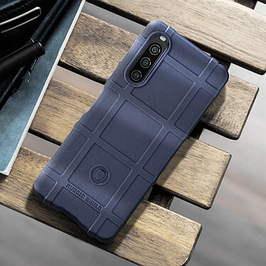 Avis Avizar Coque pour Sony Xperia 10 V et 10 VI Silicone Antichoc Motif  en relief  bleu nuit