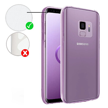 Avis Evetane Coque Samsung Galaxy S9 360 intégrale transparente Motif transparente Motif Tendance