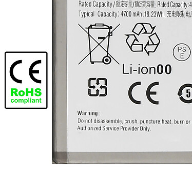 Acheter Clappio Batterie interne pour Samsung Galaxy S23 Plus Capacité 4700mAh Parfaitement Compatible