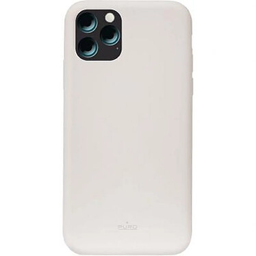 PURO Coque pour iPhone 11 Pro Icon Semi-rigide Gris clair