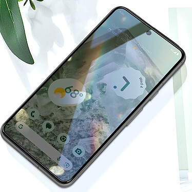 Avizar Verre Trempé pour Google Pixel 8 Adhésion Totale Biseauté Transparent pas cher