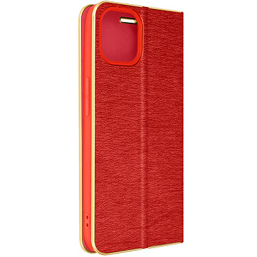 Avizar Étui pour iPhone 14 Porte carte et Support vidéo  Rouge