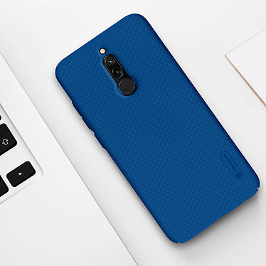 Avis Nillkin Coque pour Xiaomi Redmi 8 / 8A Rigide Support Super Frosted Shield  Bleu foncé