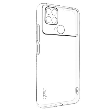 iMak Coque Xiaomi Poco C40, Fine et Résistante en Silicone Souple - Transparent