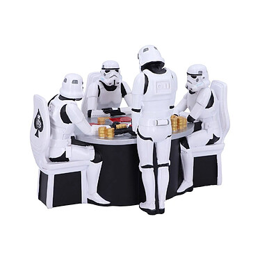 Acheter Star Wars - Diorama Stormtrooper Poker Face 18 cm