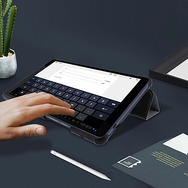 Avizar Étui Huawei MatePad T8 Support Vidéo Design Fin noir pas cher