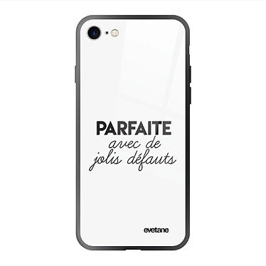 Evetane Coque iPhone 7/8/ iPhone SE 2020/ 2022 Coque Soft Touch Glossy Parfaite Avec De Jolis Défauts Design