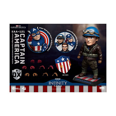 Avis Captain America : The First Avenger - Figurine Egg Attack Action Captain America DX Version 17