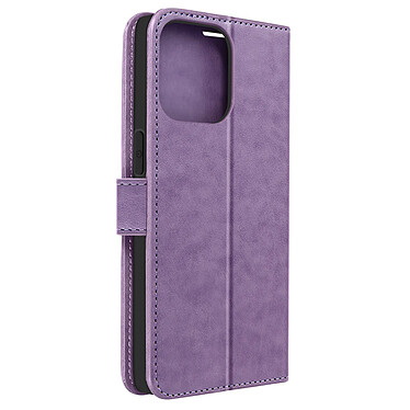 Avizar Étui Mandala Attrape Rêves pour iPhone 14 Pro Max Portefeuille  Violet