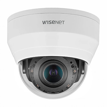 Hanwha - Caméra de surveillance Dôme IR réseau 5MP avec objectif varifocal motorisé QND-8080R