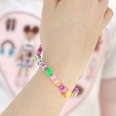 Acheter Avizar Bijou de Téléphone Bracelet Love 25cm Multicolore Collection Lovely