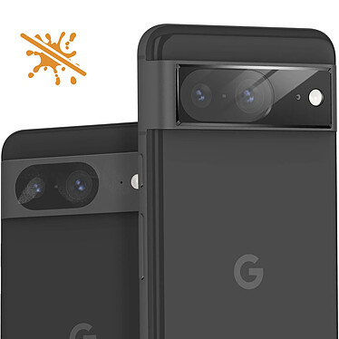 Acheter Avizar Film Caméra pour Google Pixel 8 Verre Trempé Dureté 9H  Contour Noir