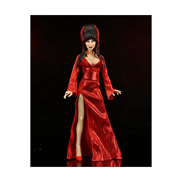 Elvira, maîtresse des ténèbres - Figurine Clothed Red, Fright, and Boo 20 cm pas cher