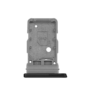 Clappio Tiroir Carte SIM de Remplacement pour Samsung Galaxy S21 Ultra Noir