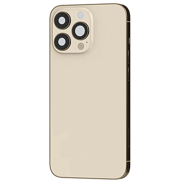 Clappio Châssis iPhone 13 Pro Max avec Vitre arrière de remplacement Beige