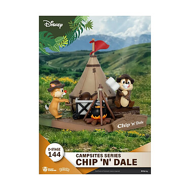 Acheter Disney - Diorama D-Stage Campsite Series Chip & Dale 10 cm