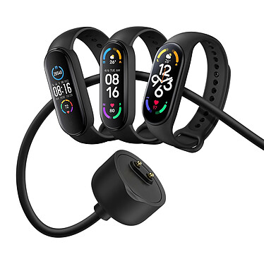 Avis Avizar Chargeur Magnétique pour Xiaomi Mi Smart Band 5 et 6 et 7 Câble USB Noir