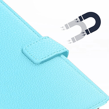 Acheter Avizar Etui pour Xiaomi Redmi 12C avec Support Vidéo et Portefeuille  bleu