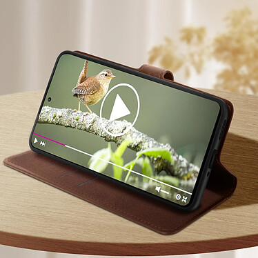 Acheter Avizar Étui Xiaomi 13T et 13T Pro Porte-carte Support Vidéo Marron Foncé