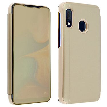 Avizar Etui folio Dorée Design Miroir pour Samsung Galaxy A20e