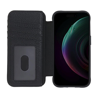 Acheter Case Mate Folio Wallet Compatible avec le MagSafe pour iPhone 15 Pro Noir