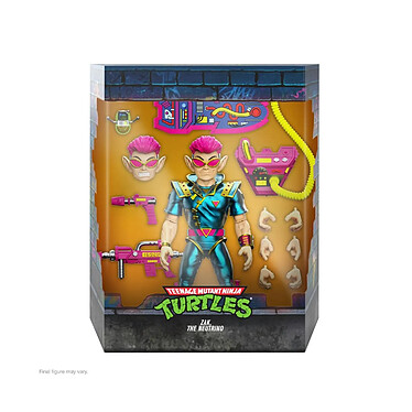 Les Tortues Ninja - Figurine Ultimates Zak, The Neutrino 18 cm pas cher