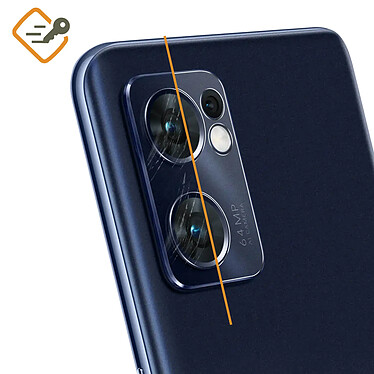 Avizar Film Caméra pour Oppo Find X5 Lite Verre Trempé 9H Anti-traces  Transparent pas cher