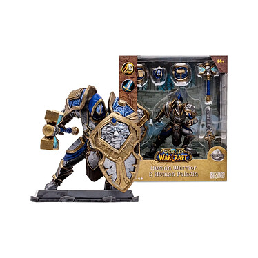 Acheter World of Warcraft - Figurine Human: Paladin / Warrior 15 cm