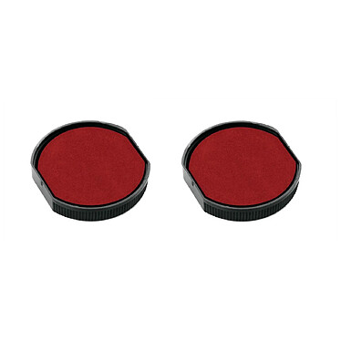 COLOP Lot de 2 Coussinet encreur de rechange E/R 30 rouge