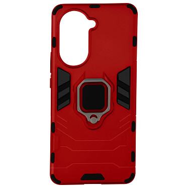 Avizar Coque pour Huawei Nova 10 Pro Hybride Antichoc Bague Métallique Support  Rouge