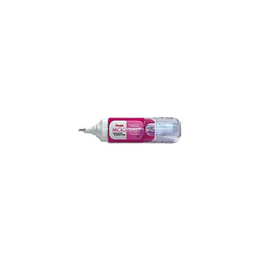 PENTEL Mini Correcteur Liquide Contenance 4,2ml Rose x 12