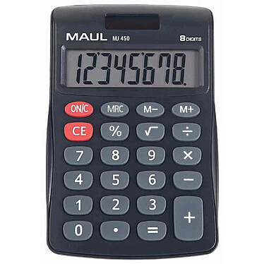 MAUL Calculatrice de bureau MJ 450, 8 chiffres, noir