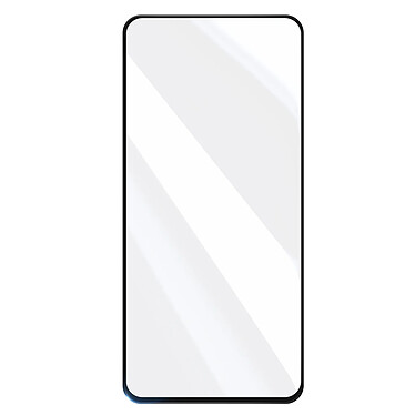 Avizar Verre Trempé pour Samsung A55 Adhésion Totale Biseauté Transparent