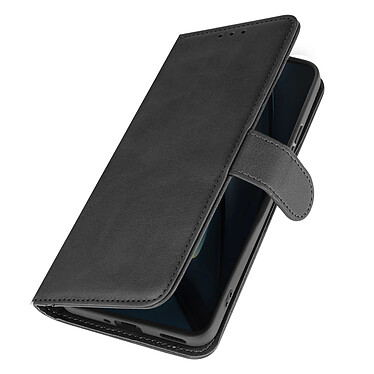 Avizar Étui pour Xiaomi Poco F6 Pro Clapet Portefeuille Support Style Vintage Noir