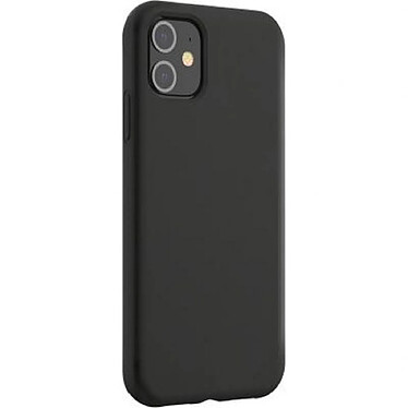 BigBen Connected Coque pour iPhone 11 Rigide et Élégante en Silicone Soft Touch Noir