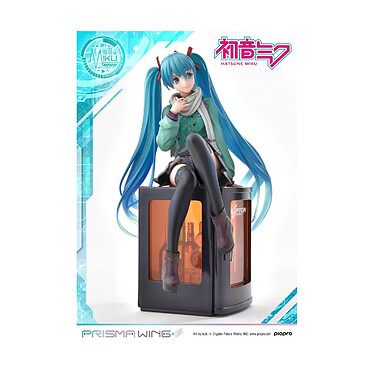 Hatsune Miku - Statuette 1/7 Prisma Wing  (Art by lack) 19 cm