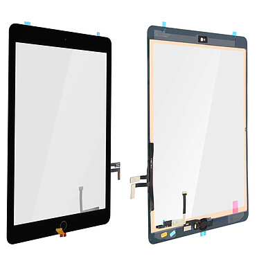 Avizar Ecran Tactile iPad 5 Vitre de Remplacement Cadre Noir